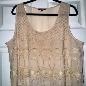 ✨ Express Embellished Sheer Tank Top | XL